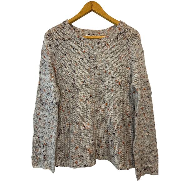 Willow & Clay NWT Textured Crewneck Warm Winter Sweater Size Medium - Picture 1 of 8